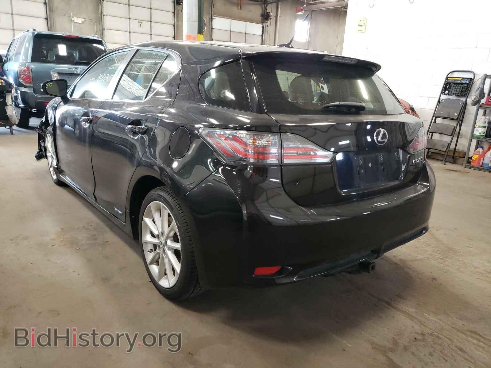 2011 LEXUS CT 200 - VIN: JTHKD5BH4B2011960 - Фото 3