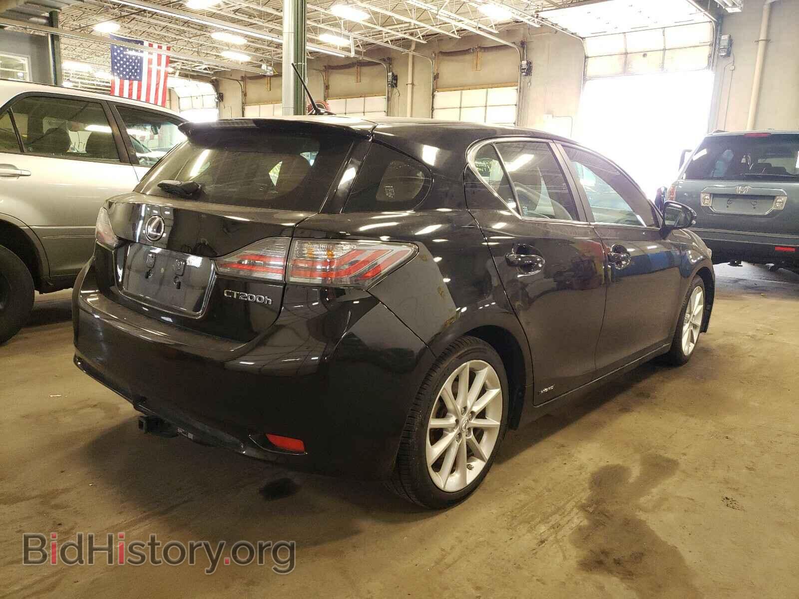 2011 LEXUS CT 200 - VIN: JTHKD5BH4B2011960 - Фото 4