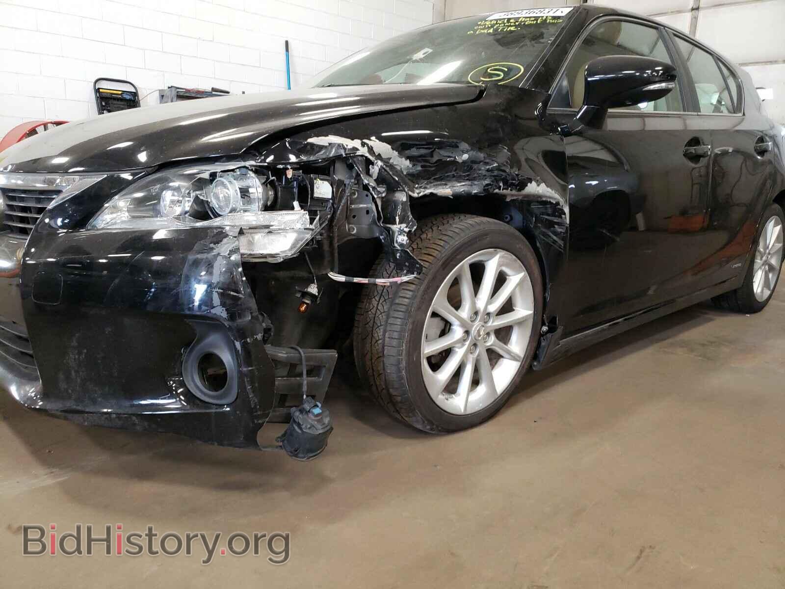 2011 LEXUS CT 200 - VIN: JTHKD5BH4B2011960 - Фото 9