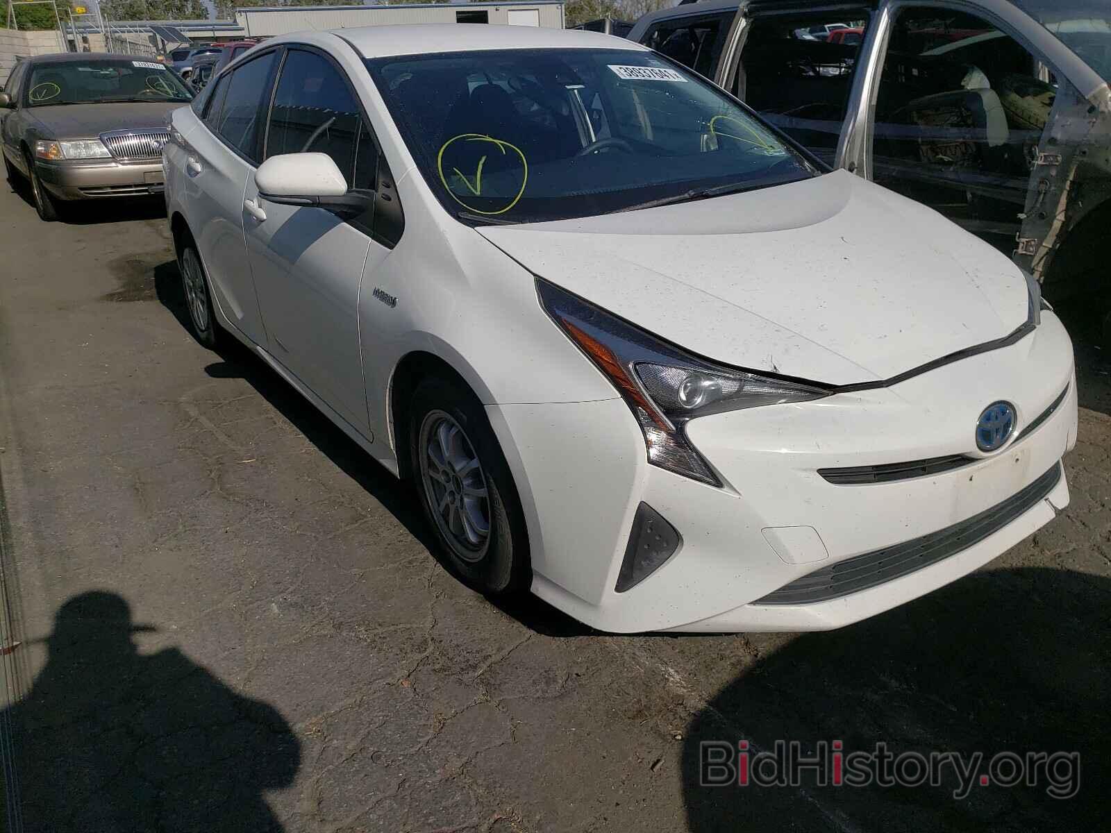 Photo JTDKBRFU4H3040125 - TOYOTA PRIUS 2017