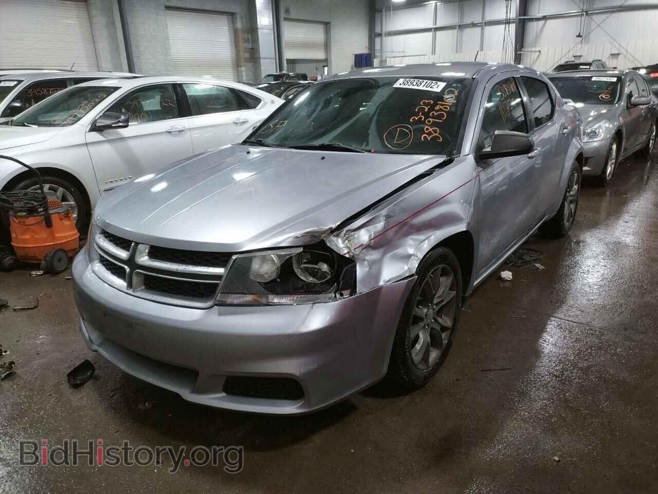 2013 DODGE AVENGER - VIN: 1C3CDZAG2DN664430 - Фото 2