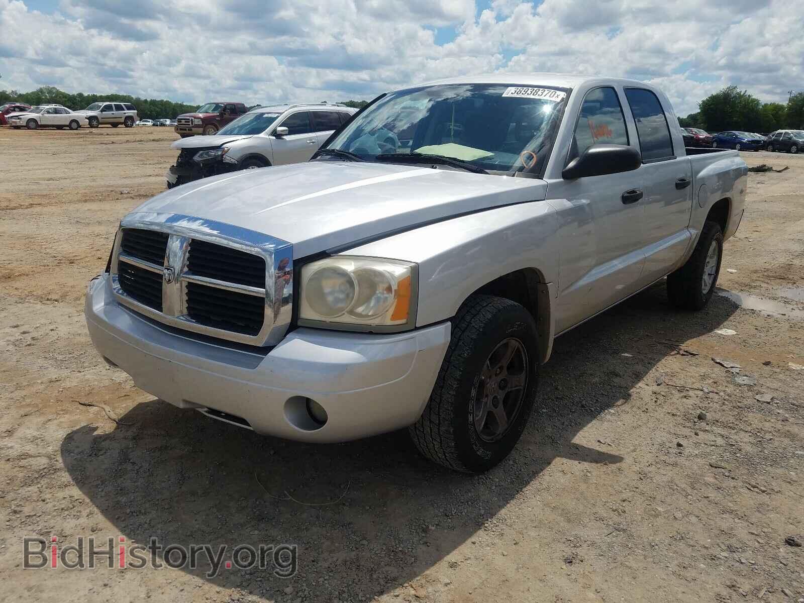 2006 DODGE DAKOTA - VIN: 1D7HE48K66S698585 - Фото 2