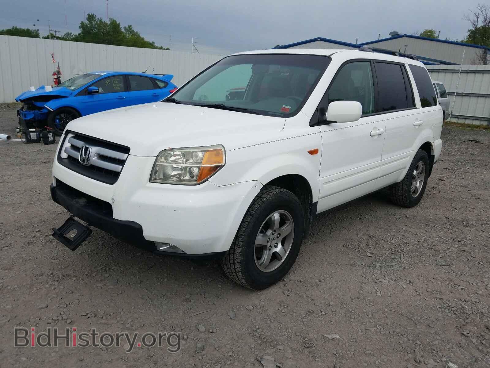 2006 HONDA PILOT - VIN: 2HKYF18596H514643 - Фото 2