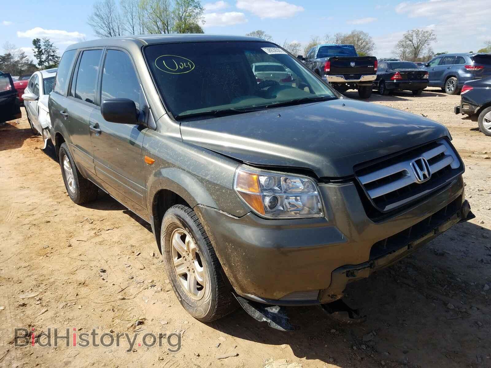Photo 5FNYF18166B024012 - HONDA PILOT 2006