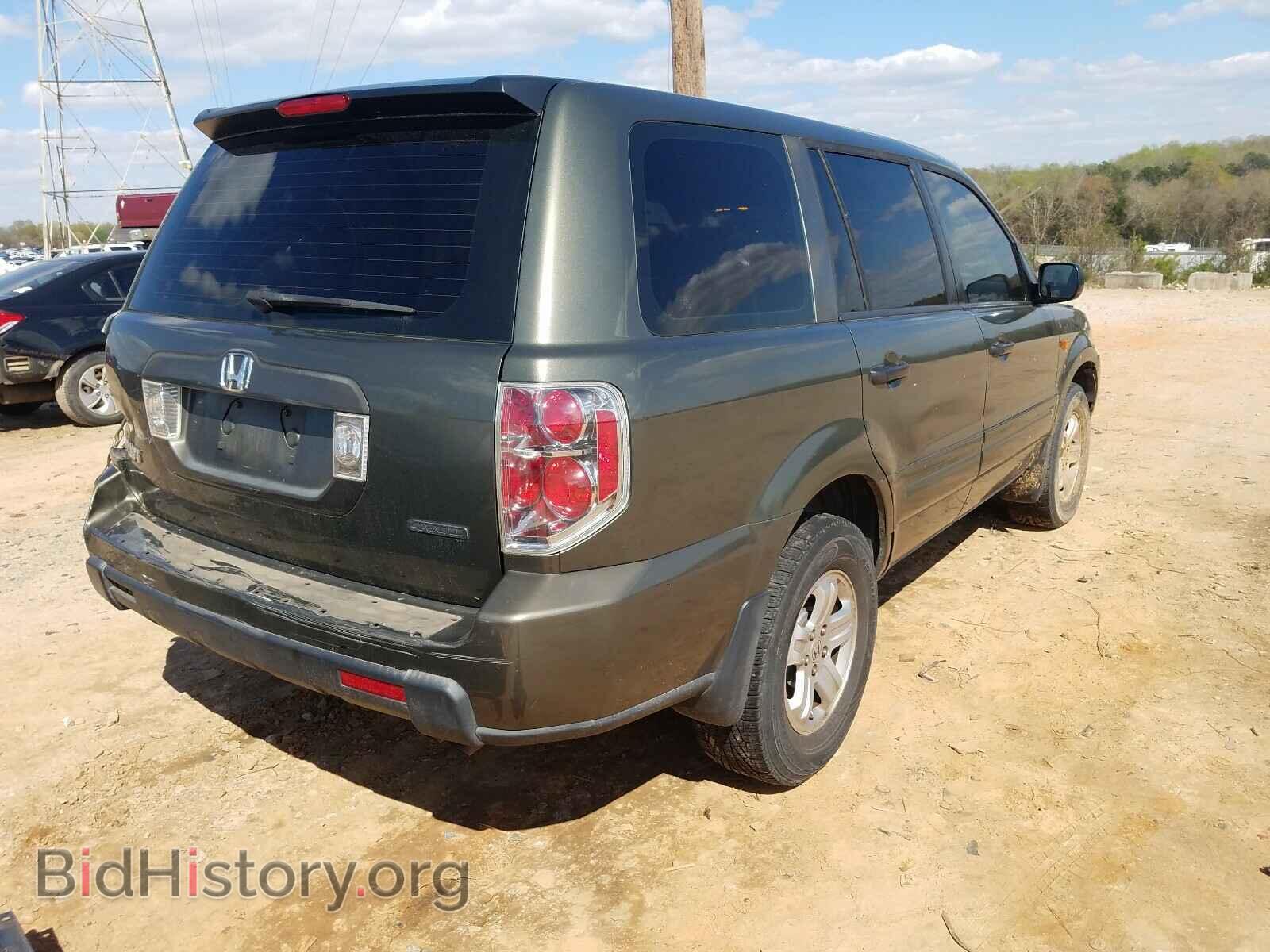 2006 HONDA PILOT - VIN: 5FNYF18166B024012 - Фото 4
