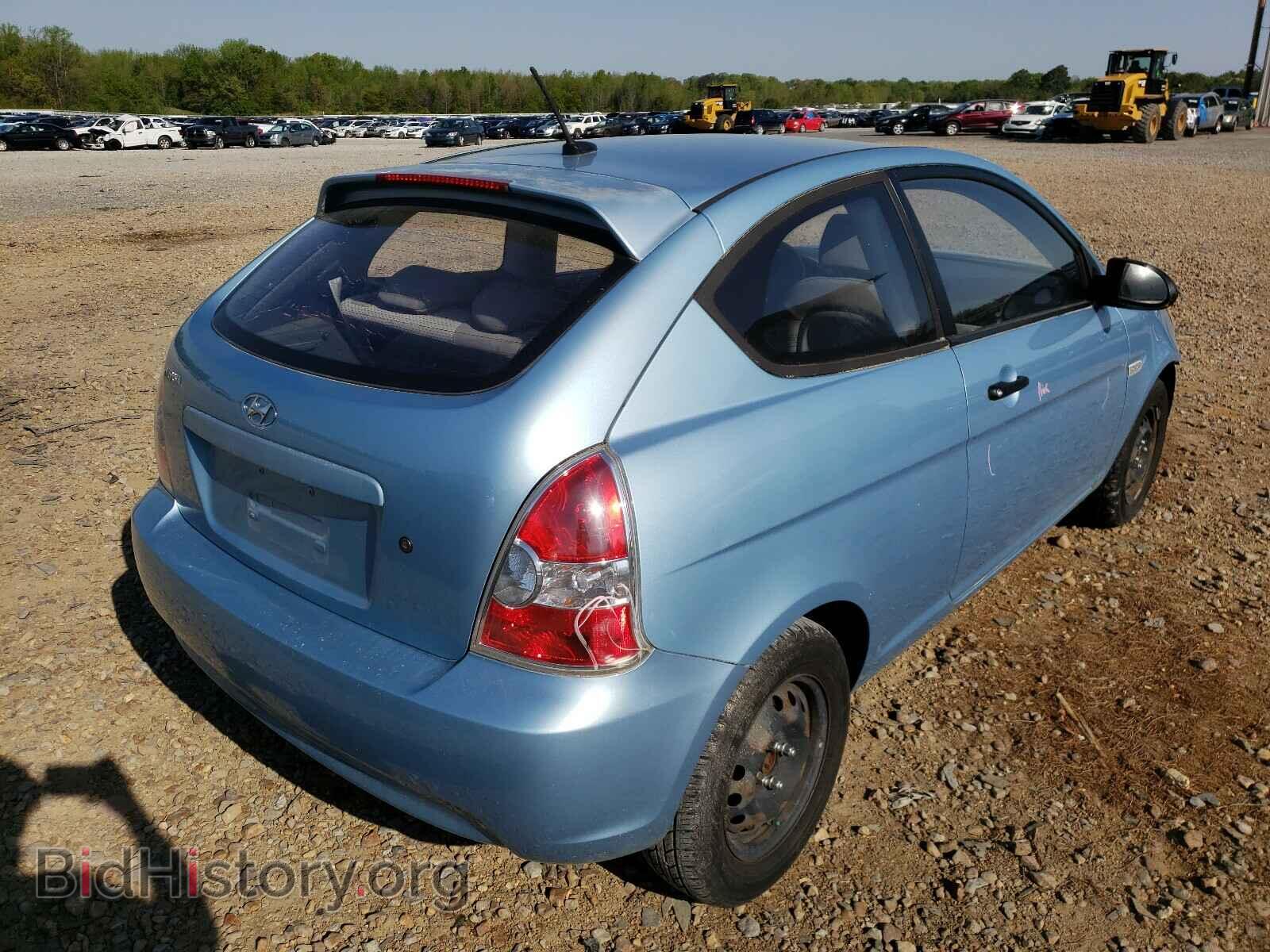2009 HYUNDAI ACCENT - VIN: KMHCM36C59U140289 - Фото 4