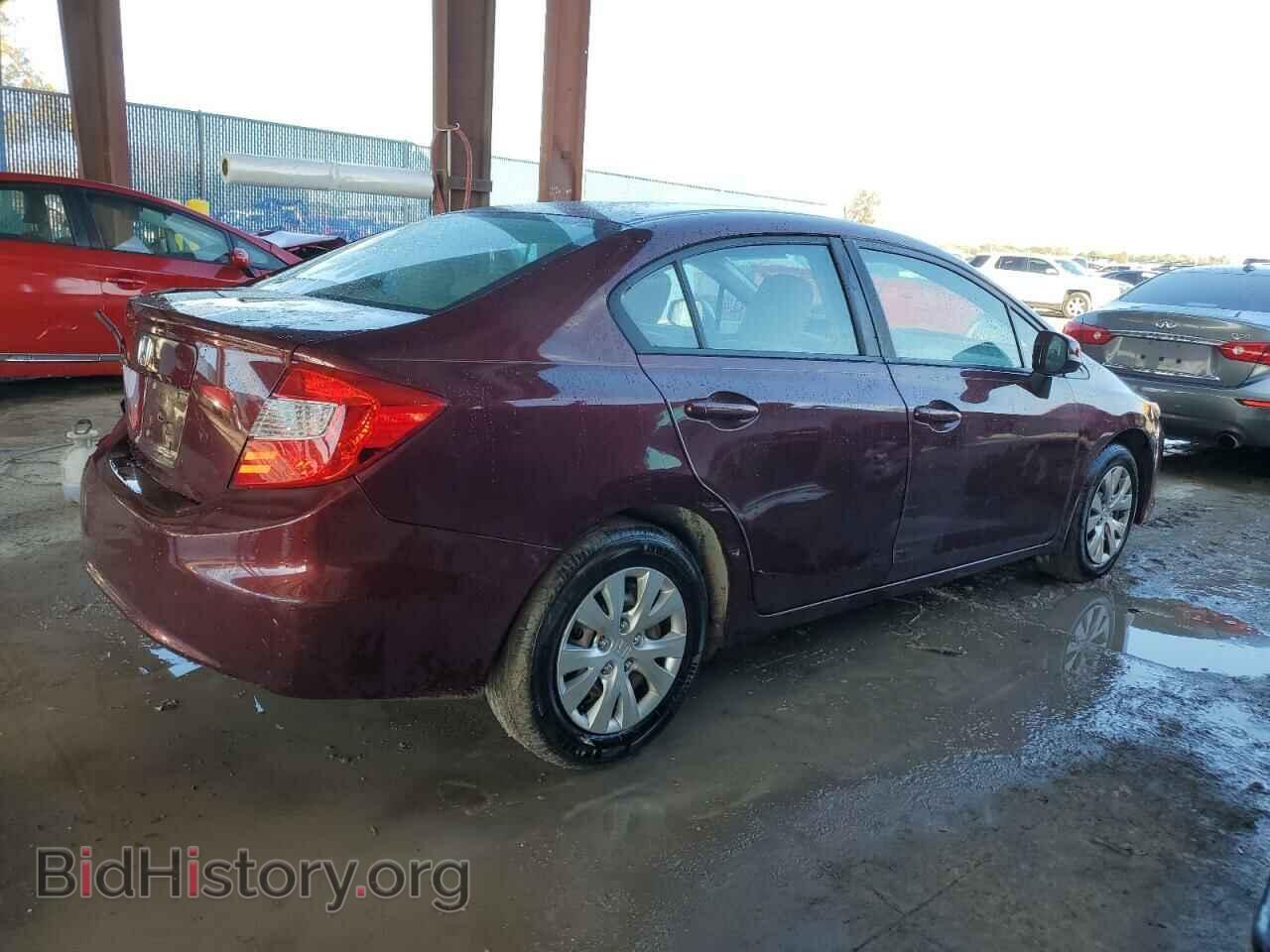 2012 HONDA CIVIC - VIN: 19XFB2F51CE078592 - Фото 3