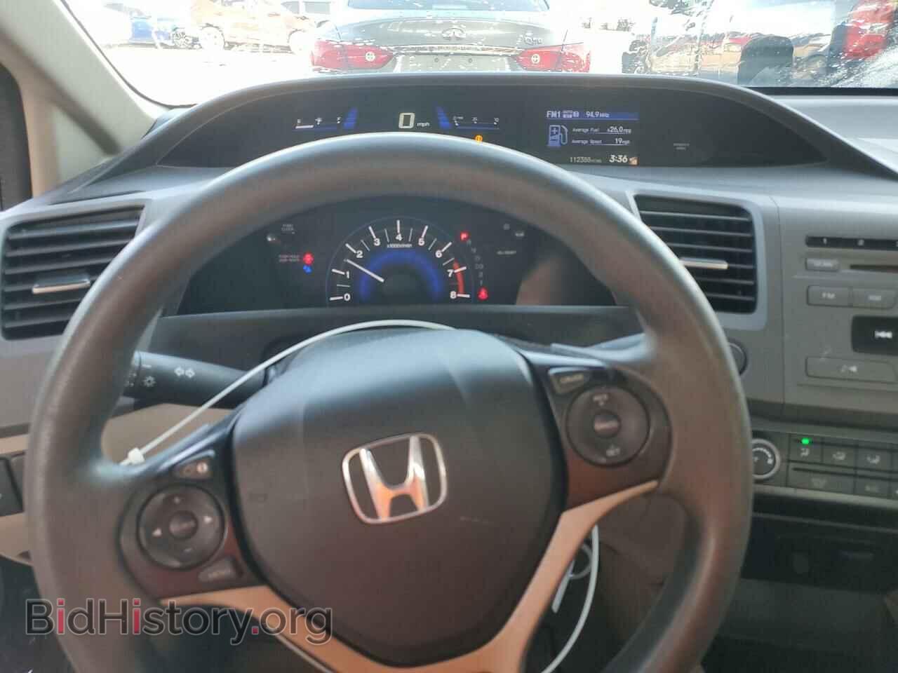 2012 HONDA CIVIC - VIN: 19XFB2F51CE078592 - Фото 9