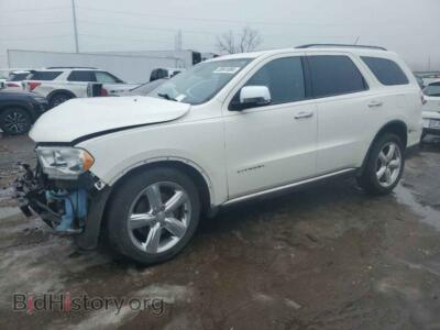 2011 Dodge DURANGO Citadel, белый — VIN 1D4SE5GT2BC638536, Copart