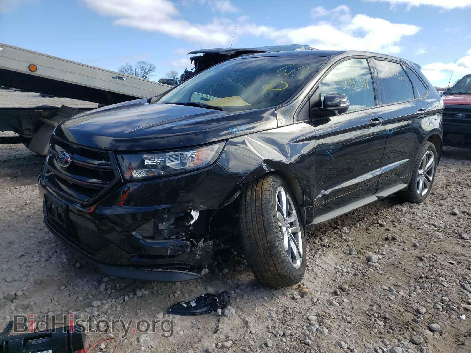 2015 FORD EDGE - VIN: 2FMTK4AP9FBB94105 - Фото 2