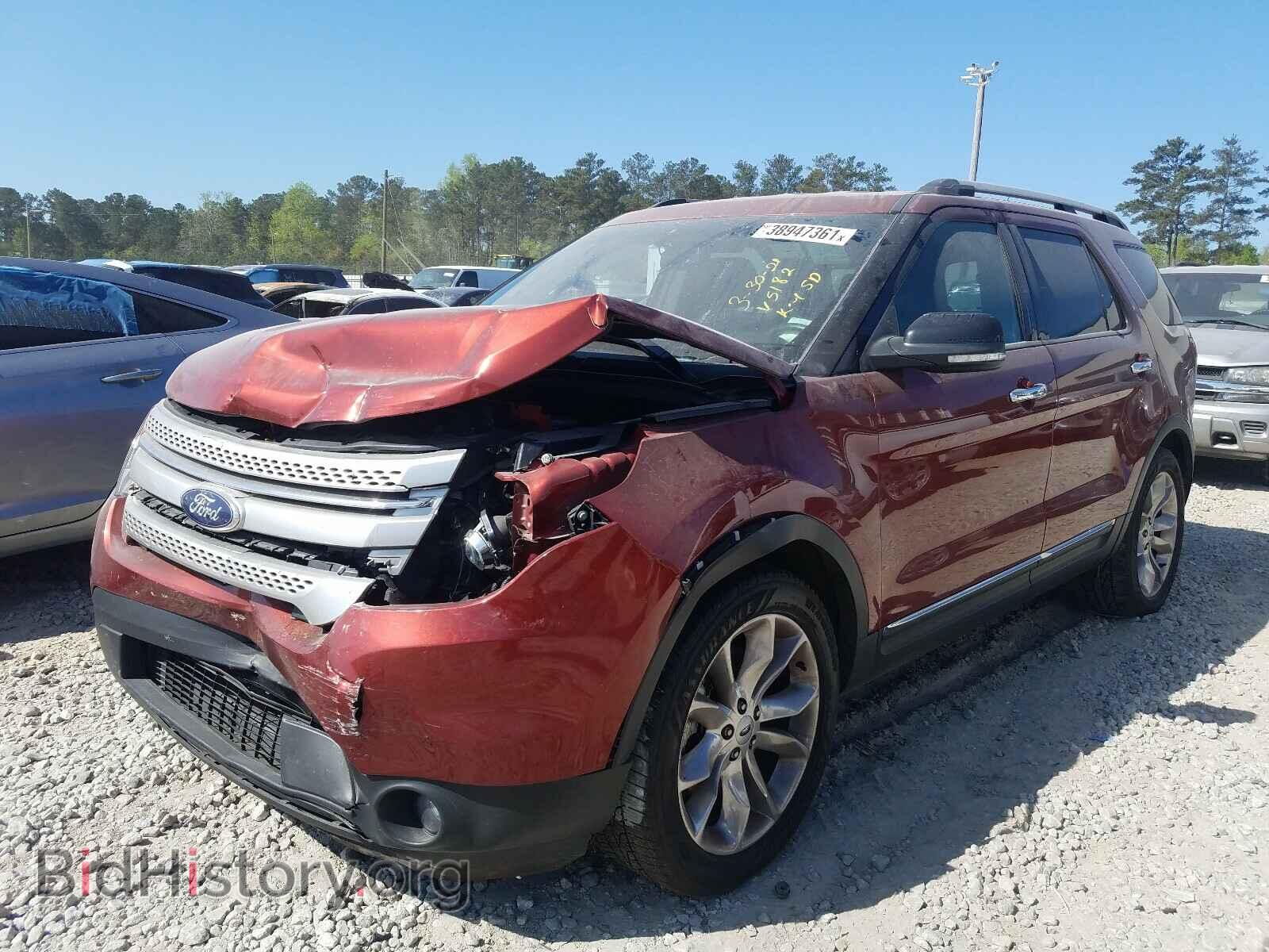 2014 FORD EXPLORER - VIN: 1FM5K7D89EGB15182 - Фото 2