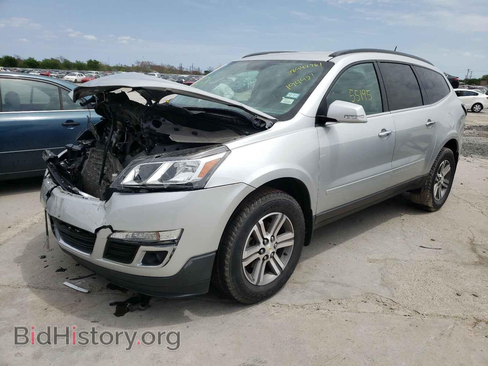2017 CHEVROLET TRAVERSE - VIN: 1GNKRGKD7HJ194921 - Фото 2