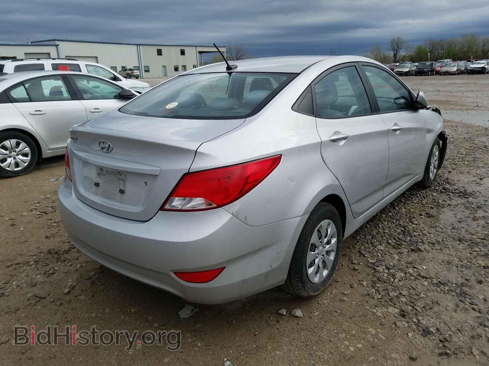 2016 HYUNDAI ACCENT - VIN: KMHCT4AE6GU982038 - Фото 4