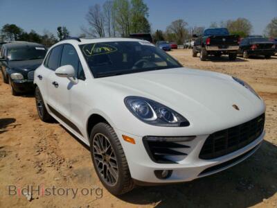 2017 Porsche MACAN Macan S, white — VIN WP1AB2A59HLB19453, Copart