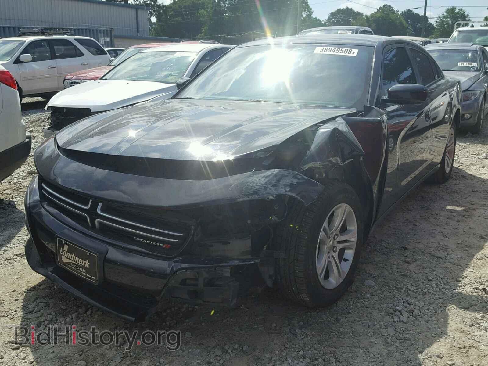 2015 DODGE CHARGER - VIN: 2C3CDXBG9FH731443 - Фото 2