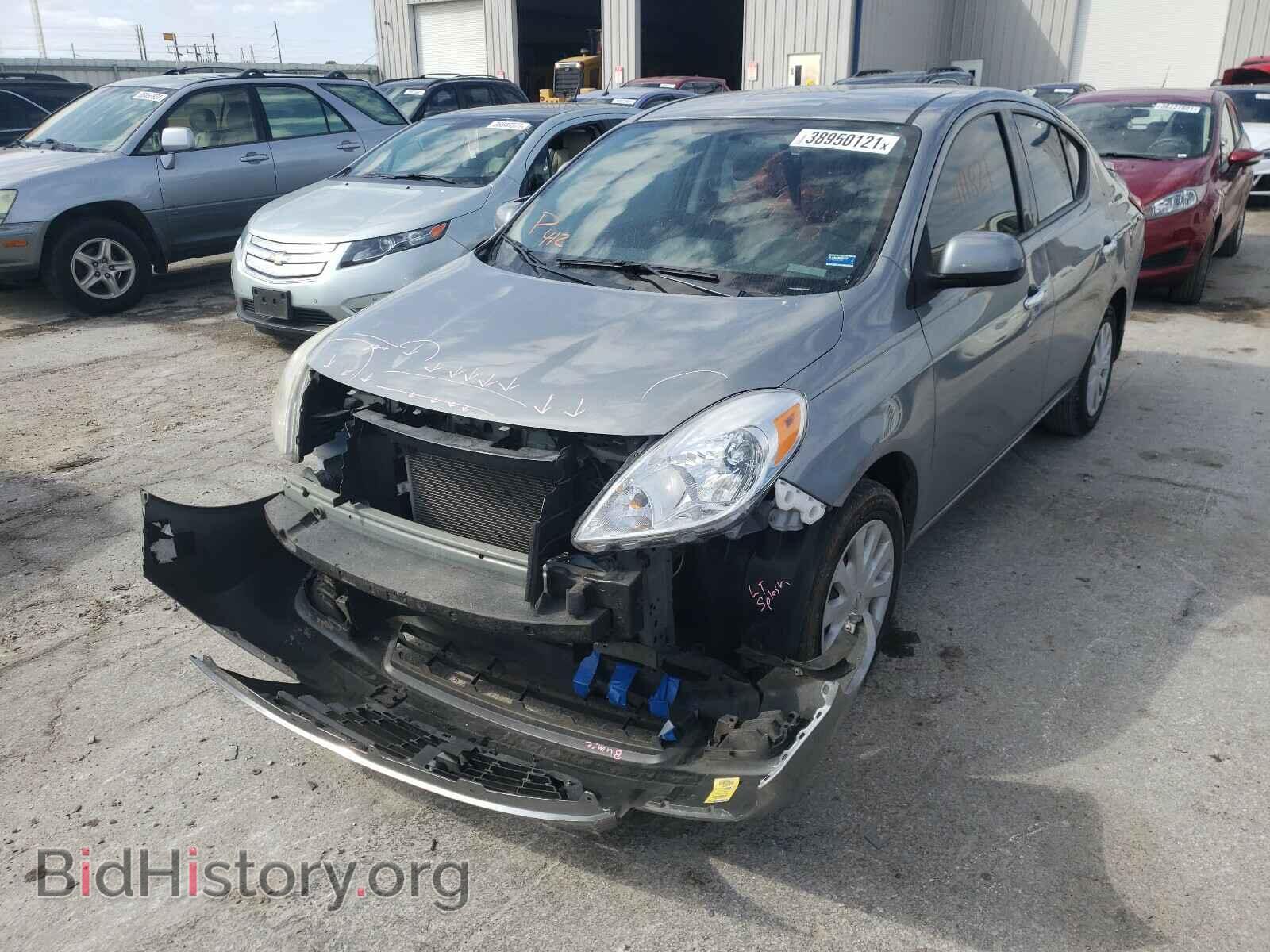 2014 NISSAN VERSA - VIN: 3N1CN7AP1EK453968 - Фото 2