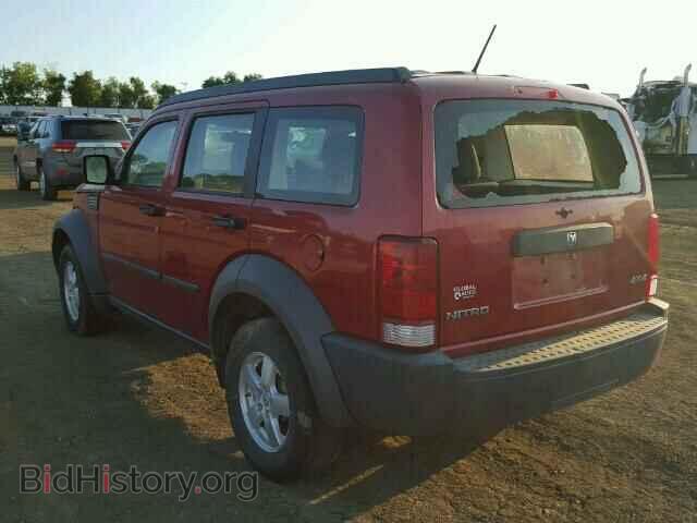 2007 DODGE NITRO - VIN: 1D8GU28K47W529108 - Photo 3