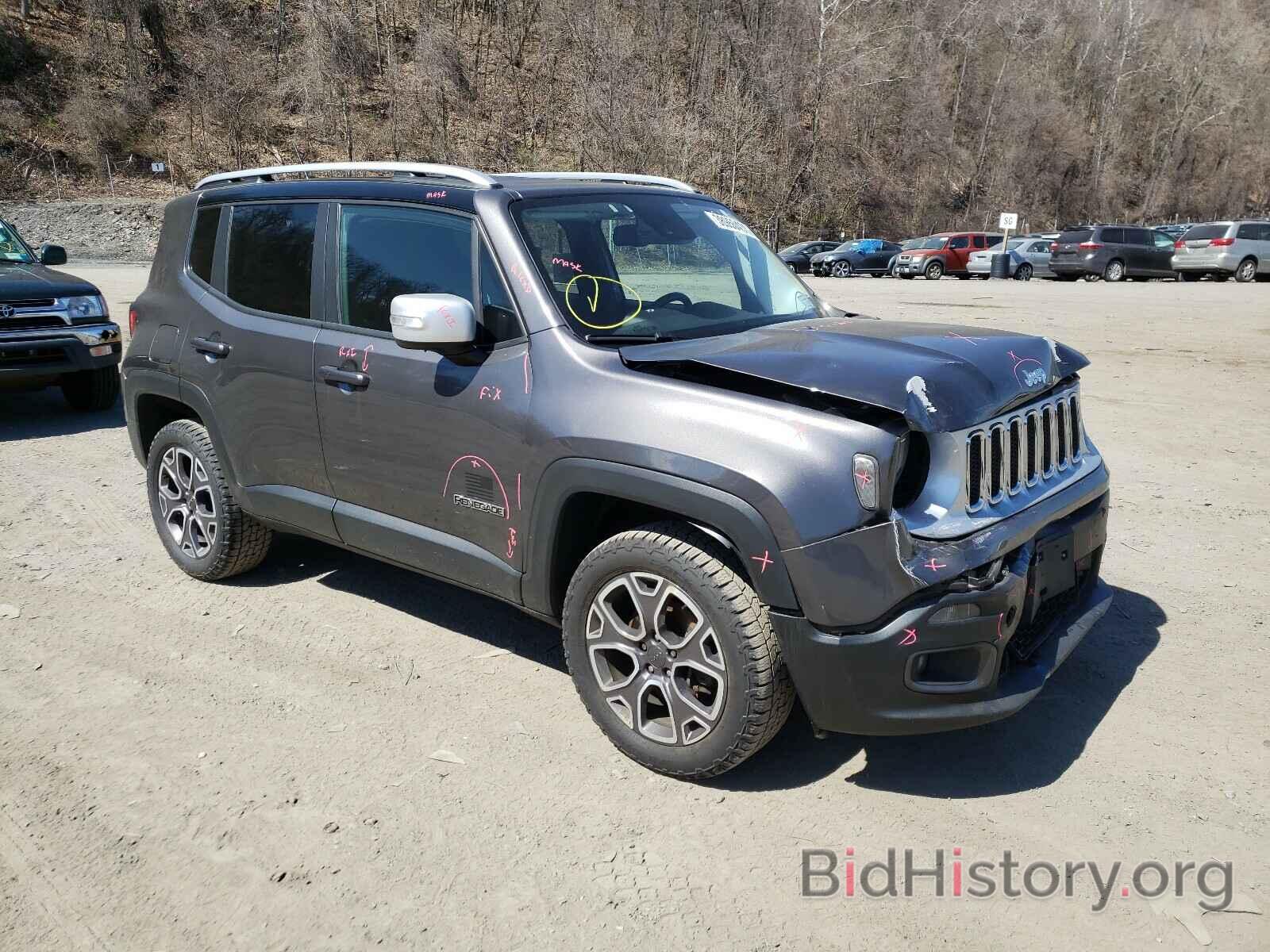 Фотография ZACCJBDBXHPF28118 - JEEP RENEGADE 2017