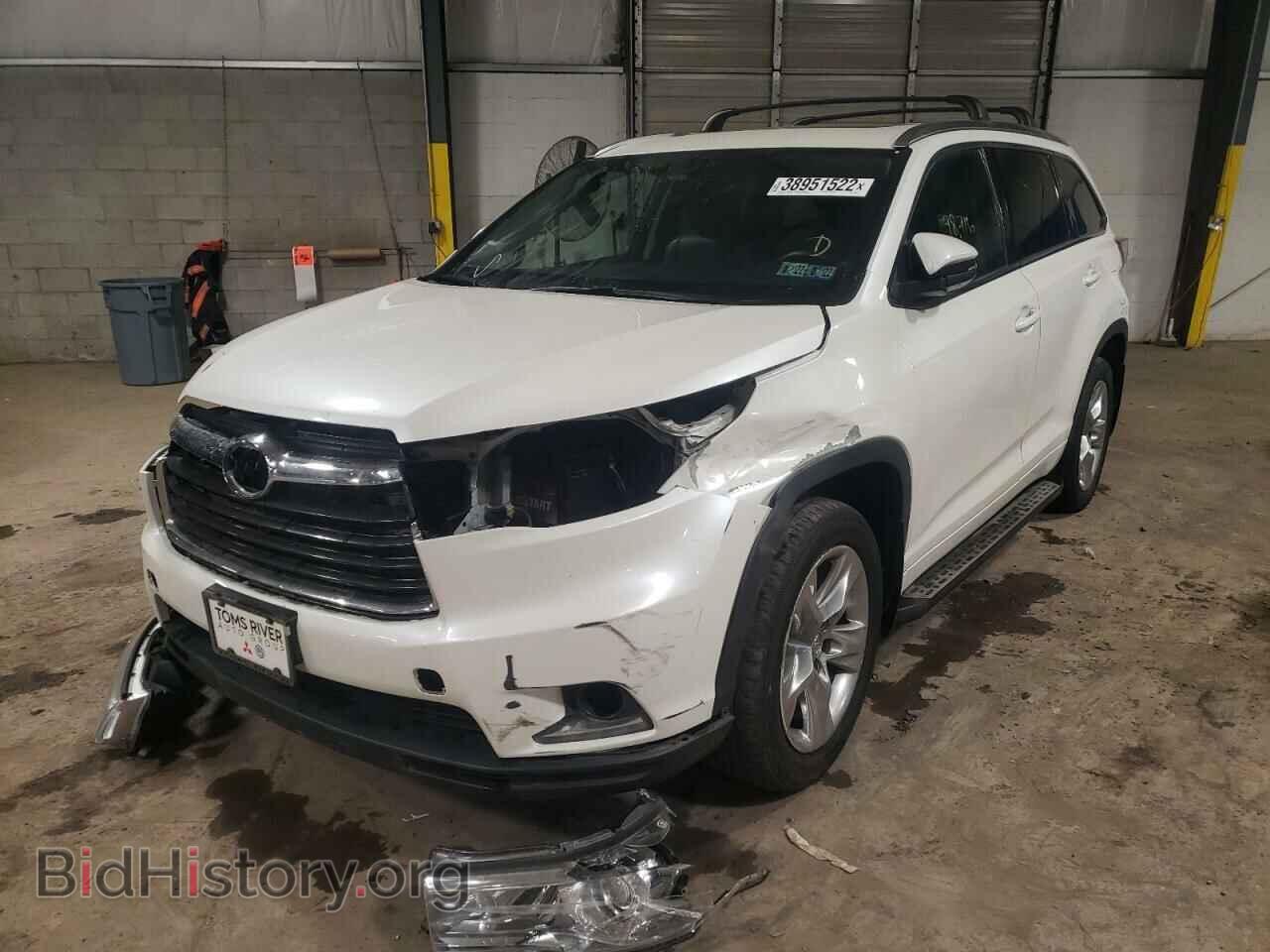 2015 TOYOTA HIGHLANDER - VIN: 5TDDKRFH2FS195036 - Photo 2