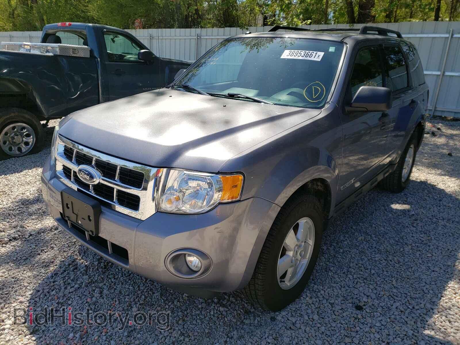 2008 FORD ESCAPE - VIN: 1FMCU03Z58KE63226 - Фото 2