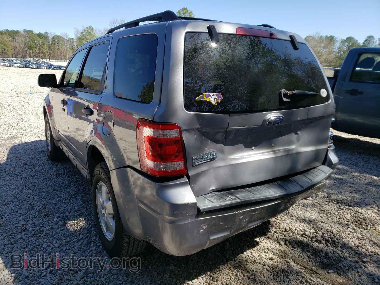 2008 FORD ESCAPE - VIN: 1FMCU03Z58KE63226 - Фото 3
