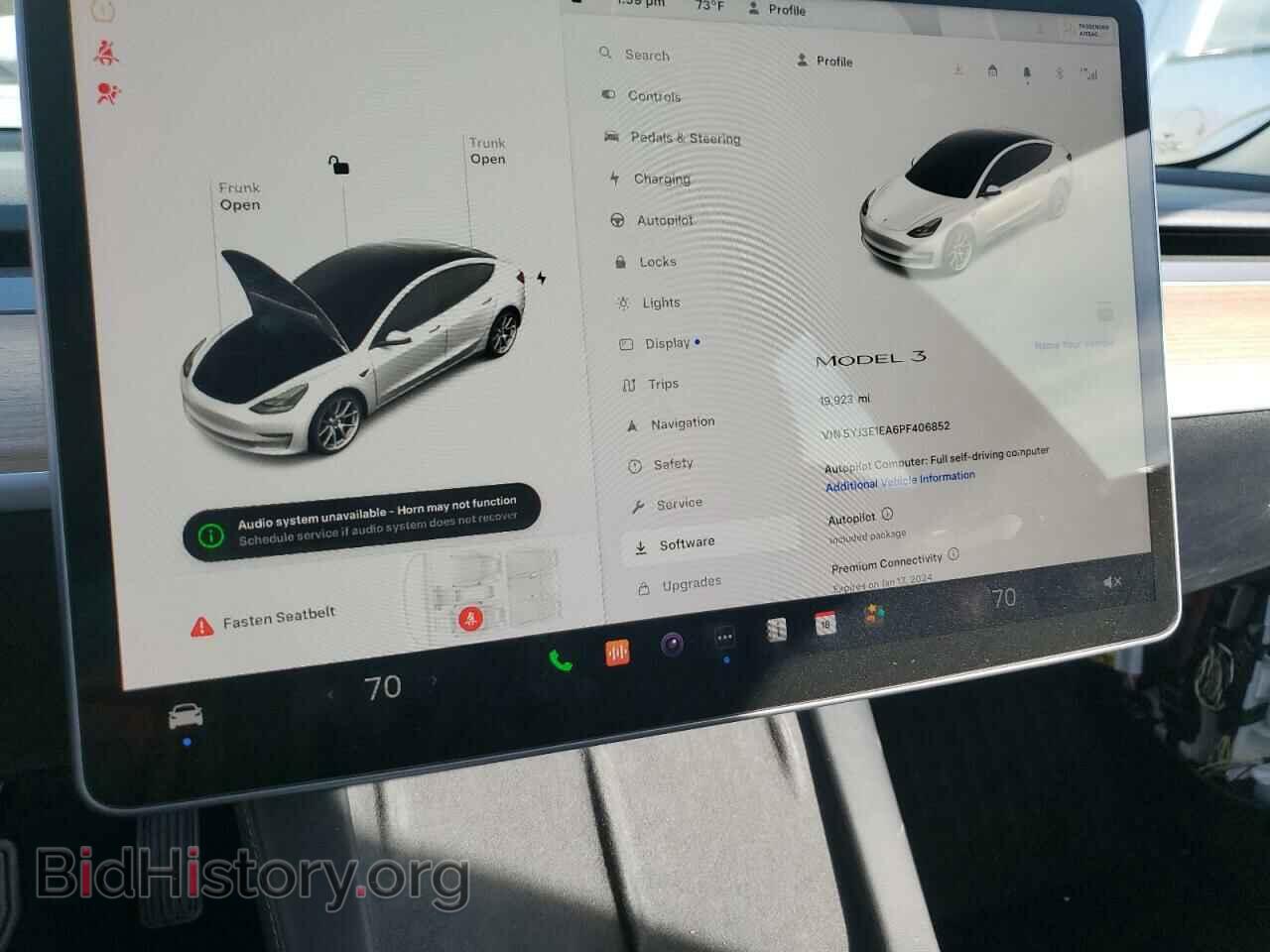 2023 TESLA MODEL 3 - VIN: 5YJ3E1EA6PF406852 - Фото 9