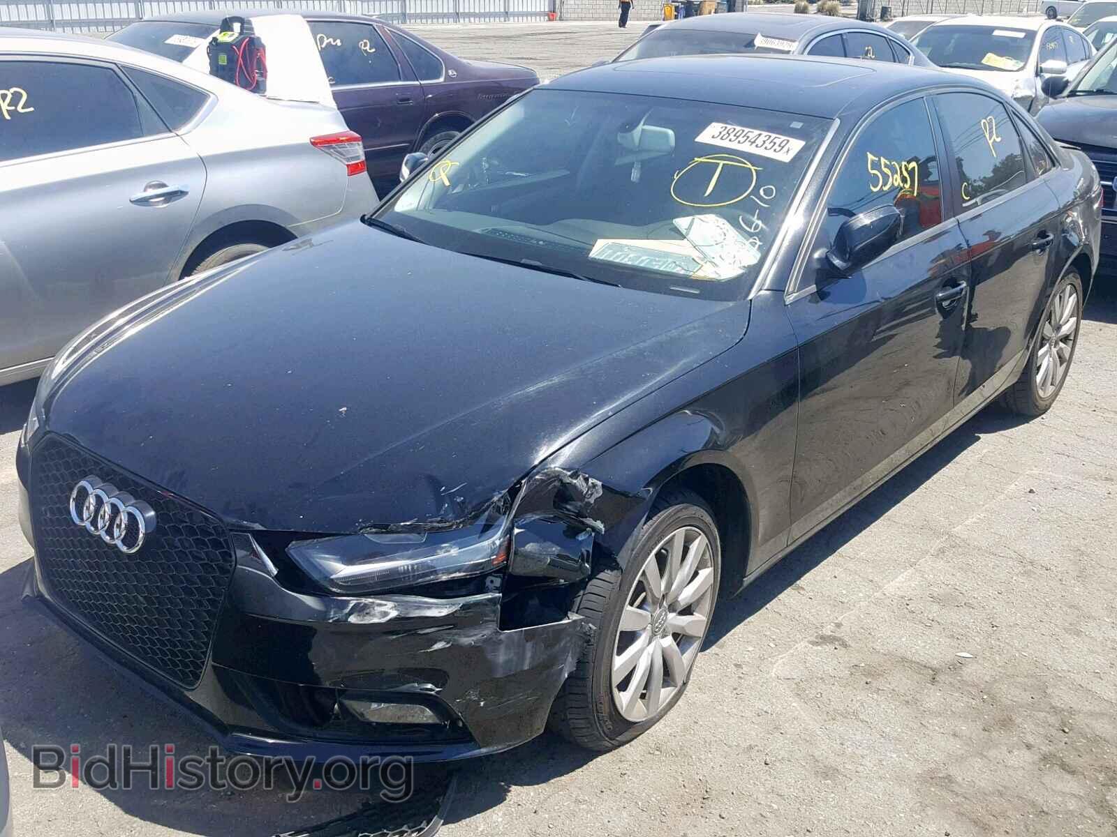 2013 AUDI A4 - VIN: WAUAFAFL7DN010069 - Photo 2