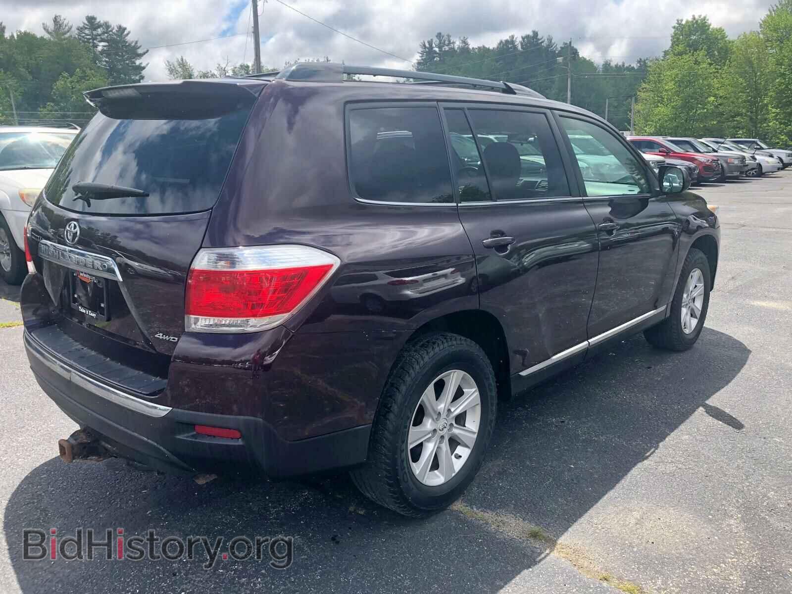 2011 TOYOTA HIGHLANDER - VIN: 5TDBK3EH2BS067833 - Фото 4