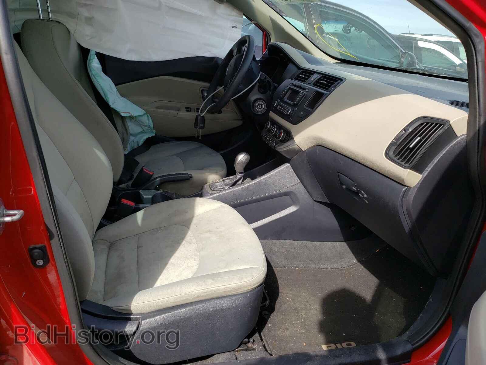 2013 KIA RIO - VIN: KNADM5A37D6224281 - Фото 5