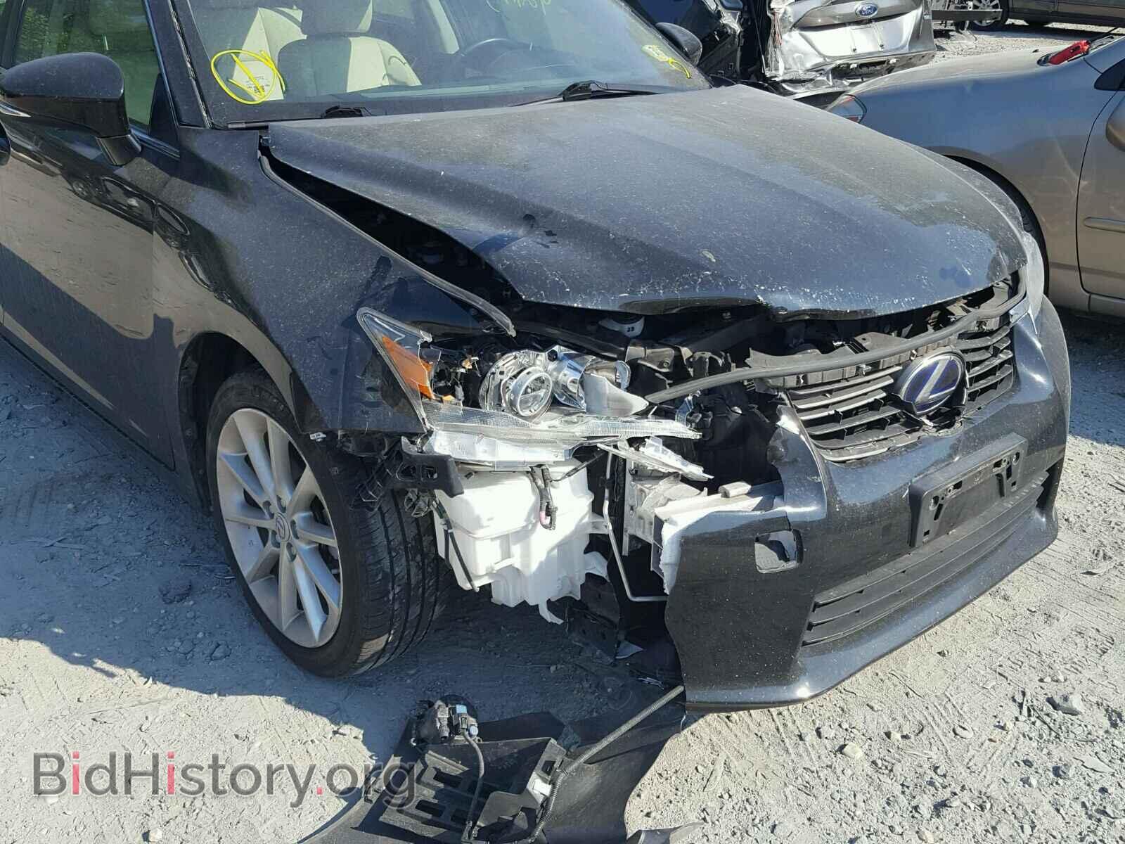 2012 LEXUS CT 200 - VIN: JTHKD5BH8C2107947 - Фото 9
