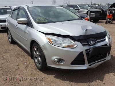 2013 Ford FOCUS Focus SE, silver — VIN 1FADP3F28DL122011, Copart