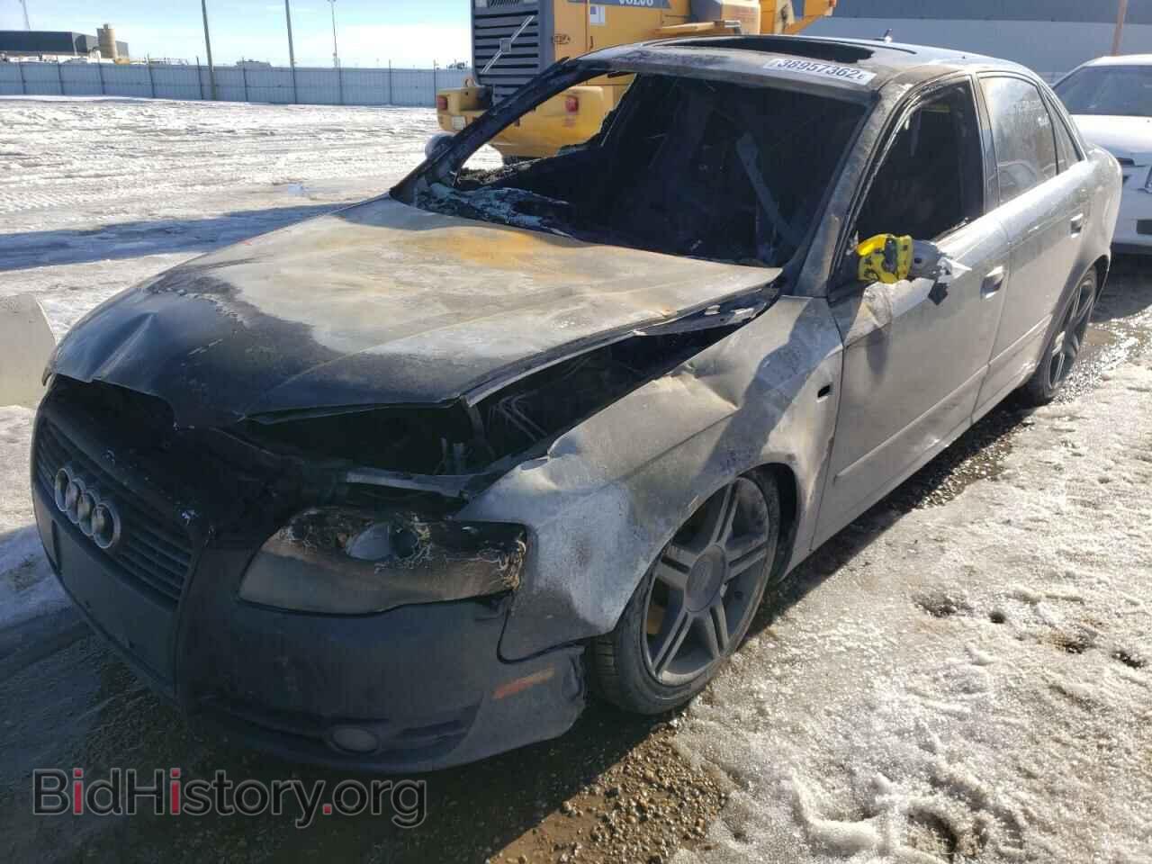 2007 AUDI A4 - VIN: WAUDF78E27A053339 - Фото 2