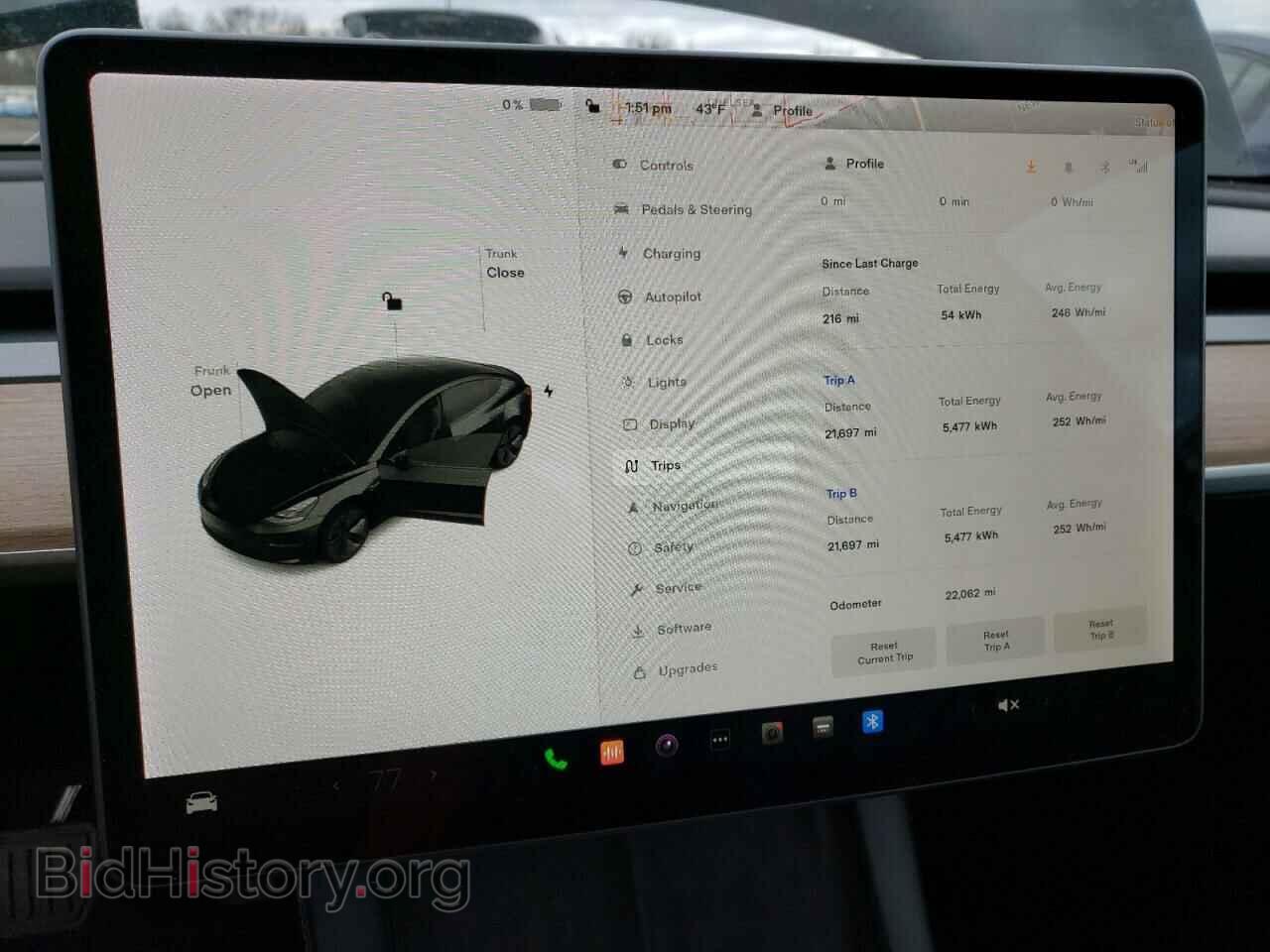 2022 TESLA MODEL 3 - VIN: 5YJ3E1EB8NF185504 - Фото 9