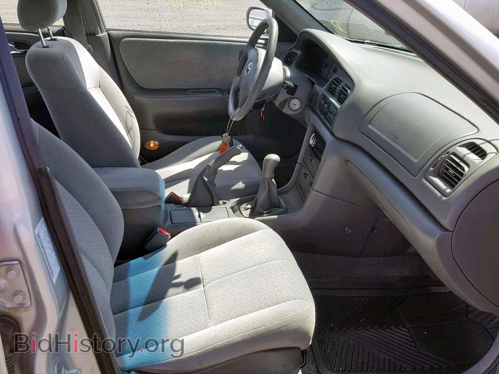 2000 MAZDA 626 - VIN: 1YVGF22C3Y5150323 - Фото 5