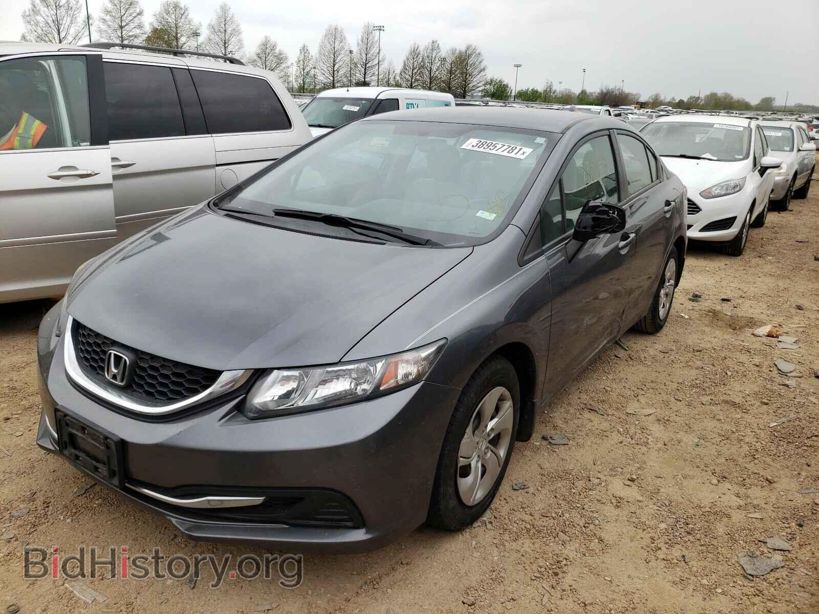 2013 HONDA CIVIC - VIN: 19XFB2F55DE026190 - Фото 2
