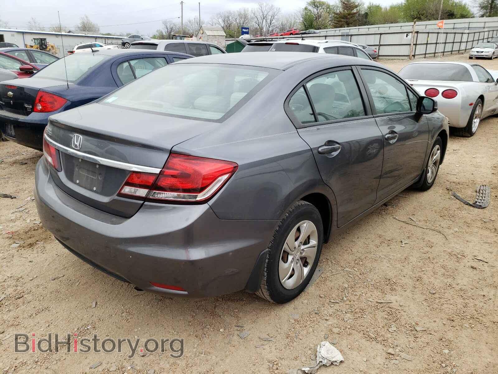 2013 HONDA CIVIC - VIN: 19XFB2F55DE026190 - Фото 4