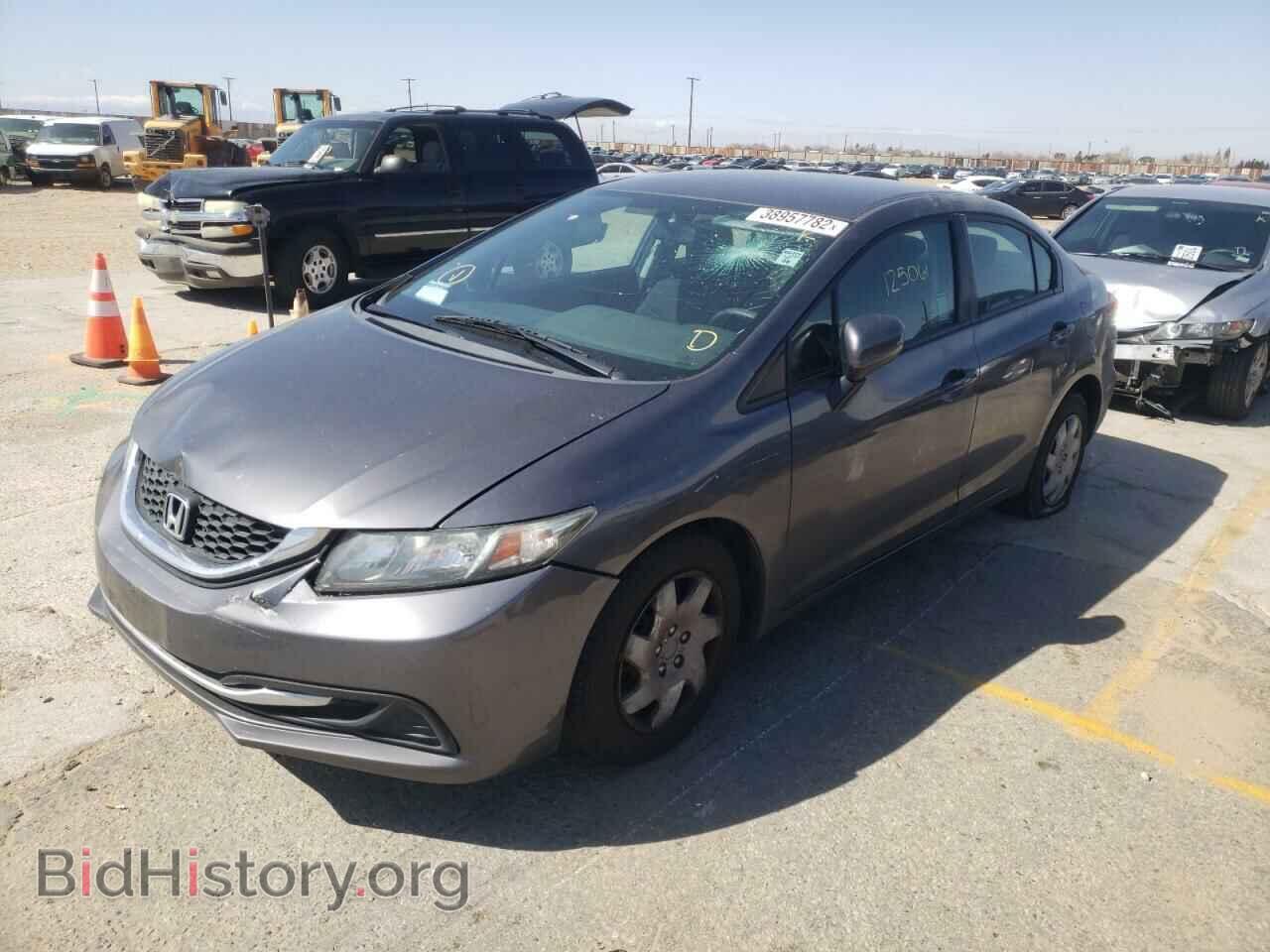 2014 HONDA CIVIC - VIN: 19XFB2F58EE202134 - Фото 2