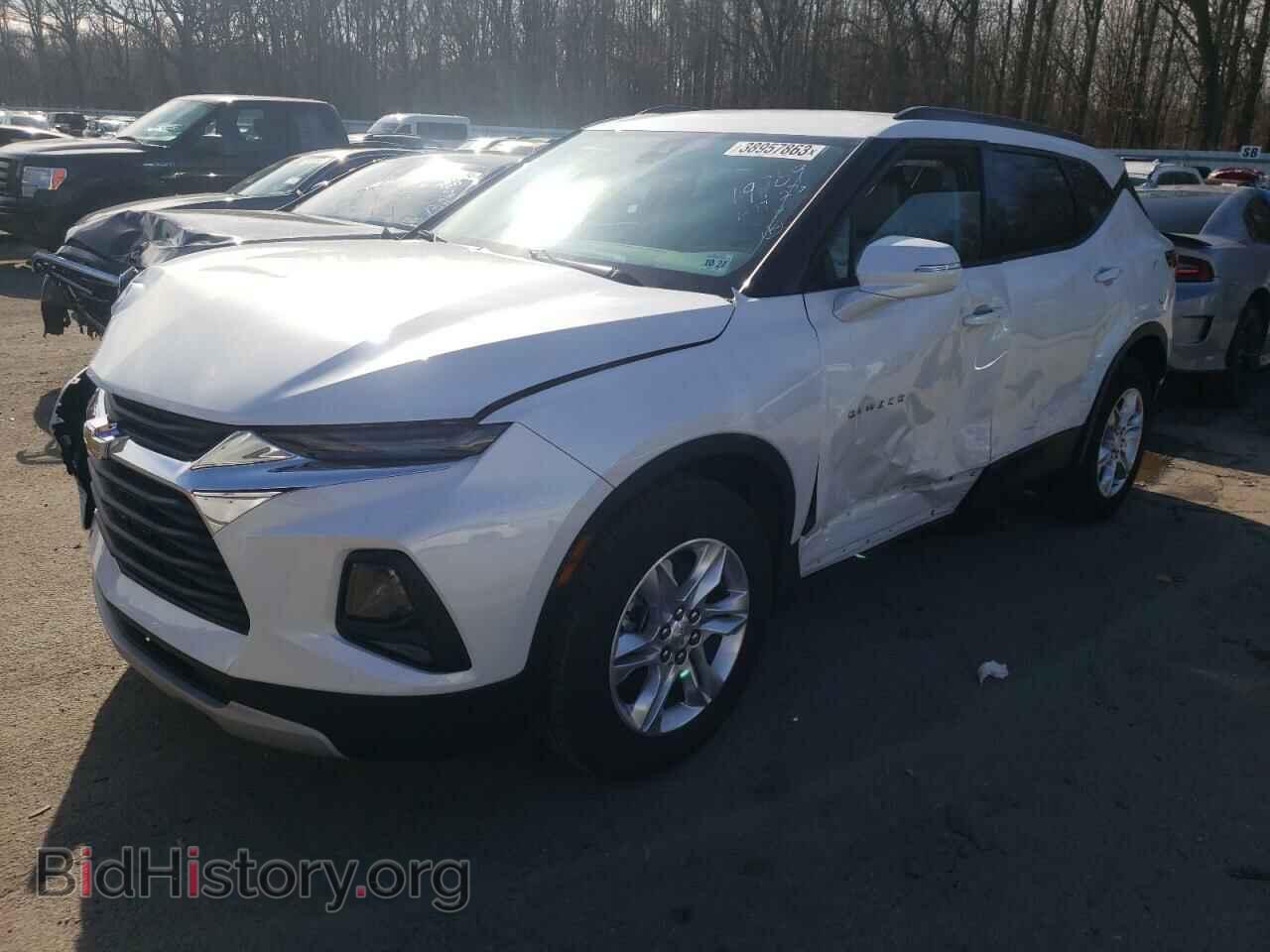 Фотография 3GNKBJRS7NS210759 - CHEVROLET BLAZER 2022