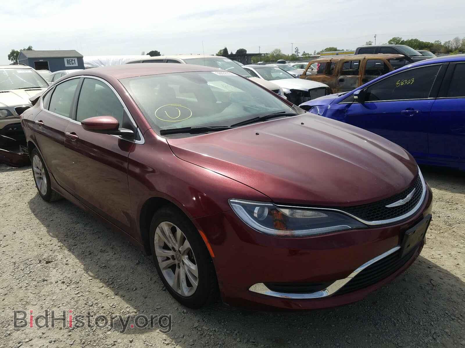 Фотография 1C3CCCAB4GN150619 - CHRYSLER 200 2016