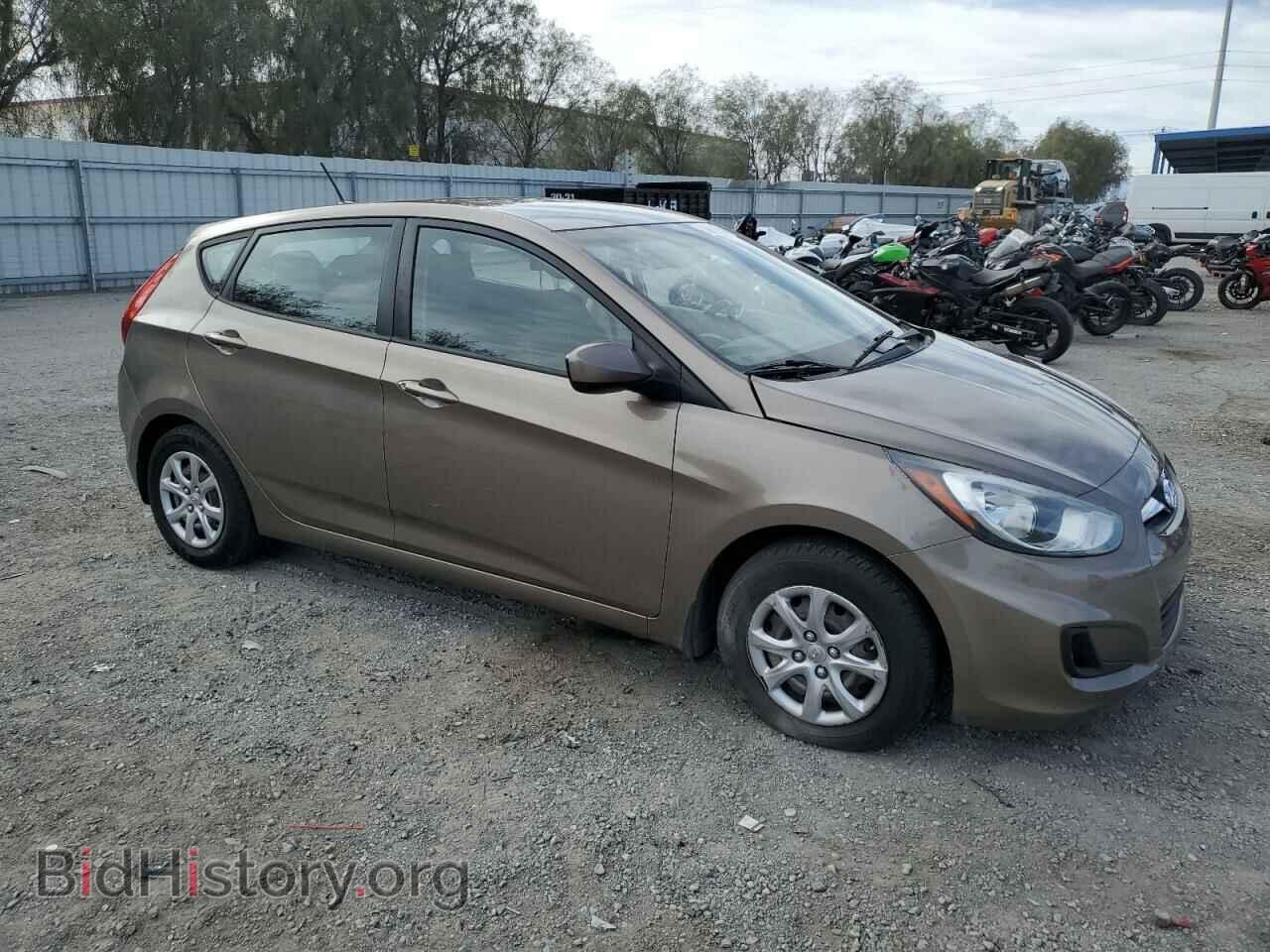 2012 HYUNDAI ACCENT - VIN: KMHCT5AE8CU045949 - Фото 4