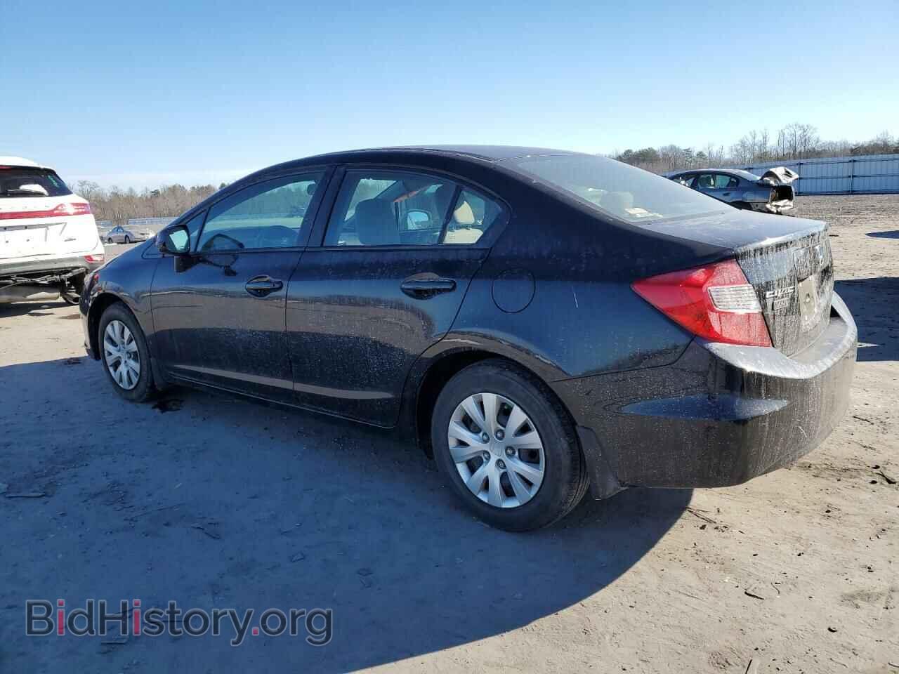 2012 HONDA CIVIC - VIN: 19XFB2F59CE009357 - Фото 2