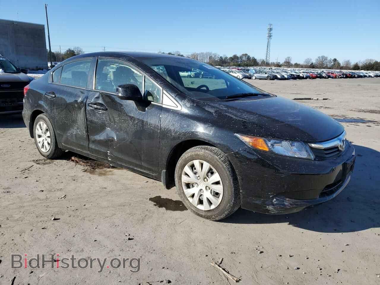 2012 HONDA CIVIC - VIN: 19XFB2F59CE009357 - Фото 4