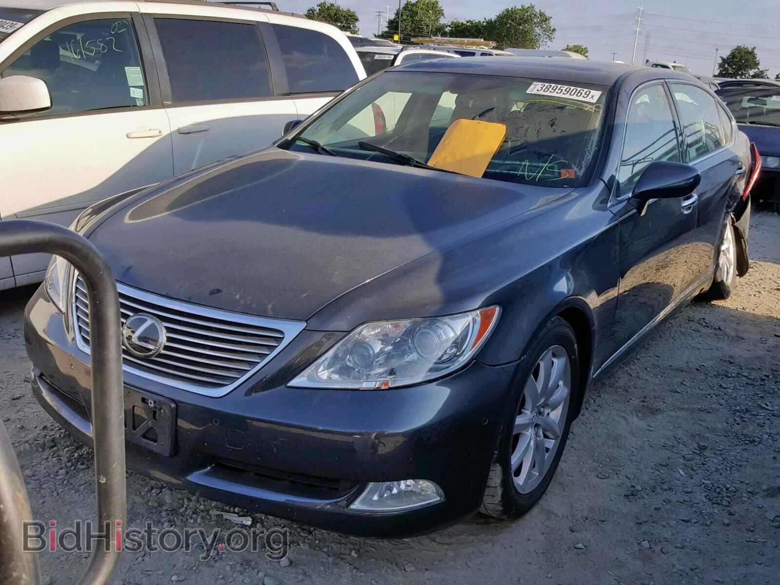 2007 LEXUS LS460 - VIN: JTHGL46F375019128 - Фото 2