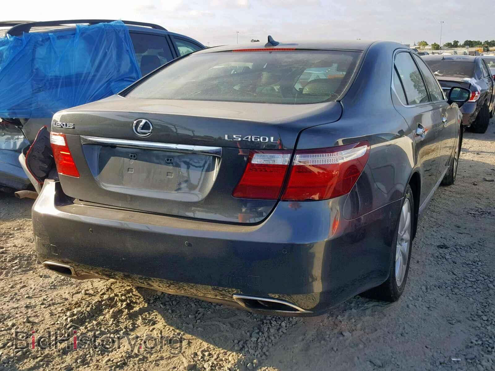 2007 LEXUS LS460 - VIN: JTHGL46F375019128 - Фото 4
