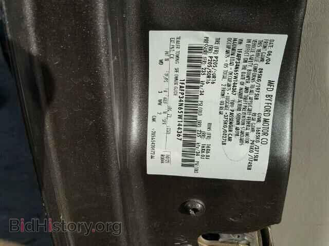 2005 FORD FOCUS - VIN: 1FAFP34N65W144367 - Фото 10