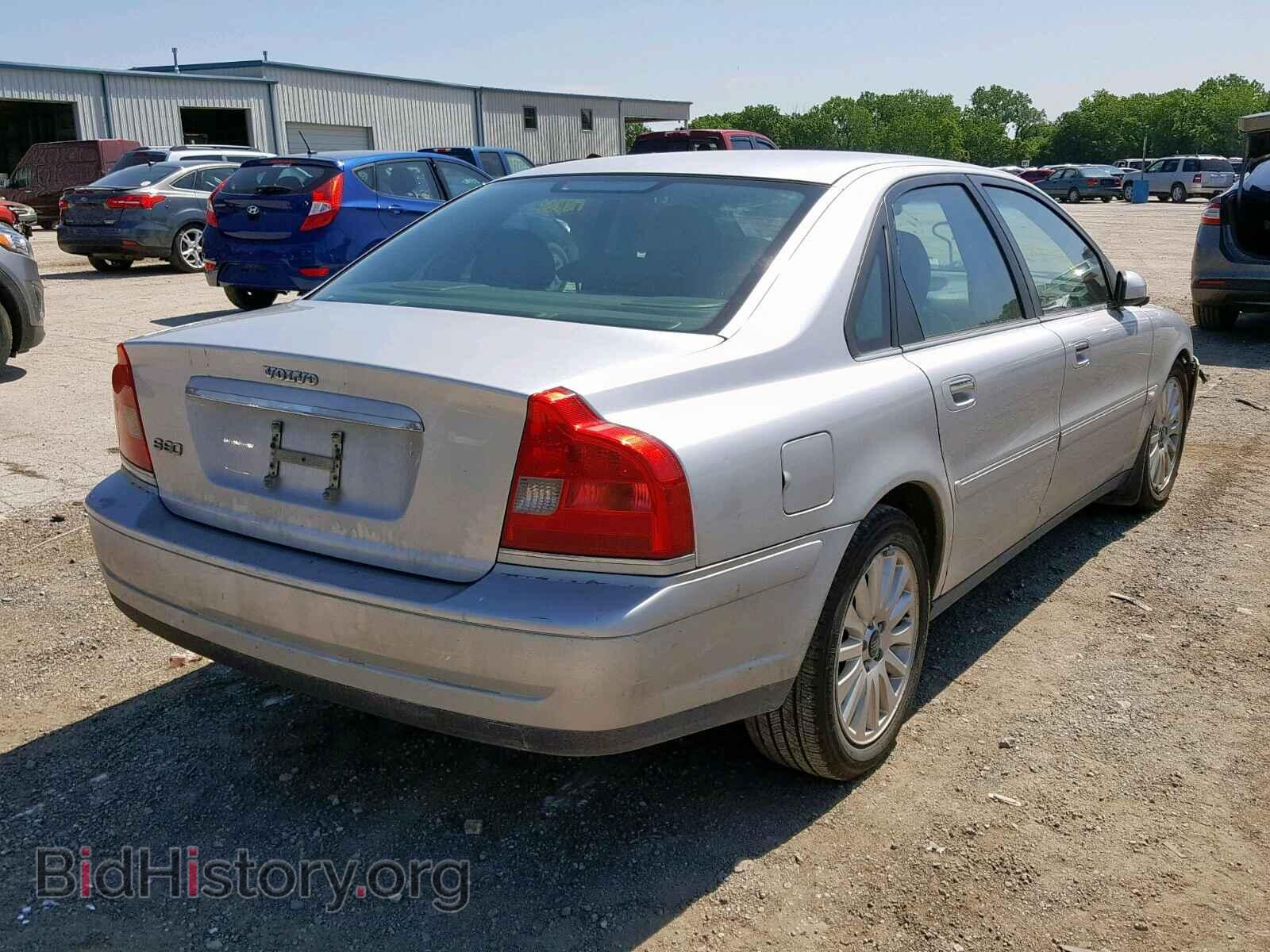 2004 VOLVO S80 - VIN: YV1TS92DX41352783 - Фото 4