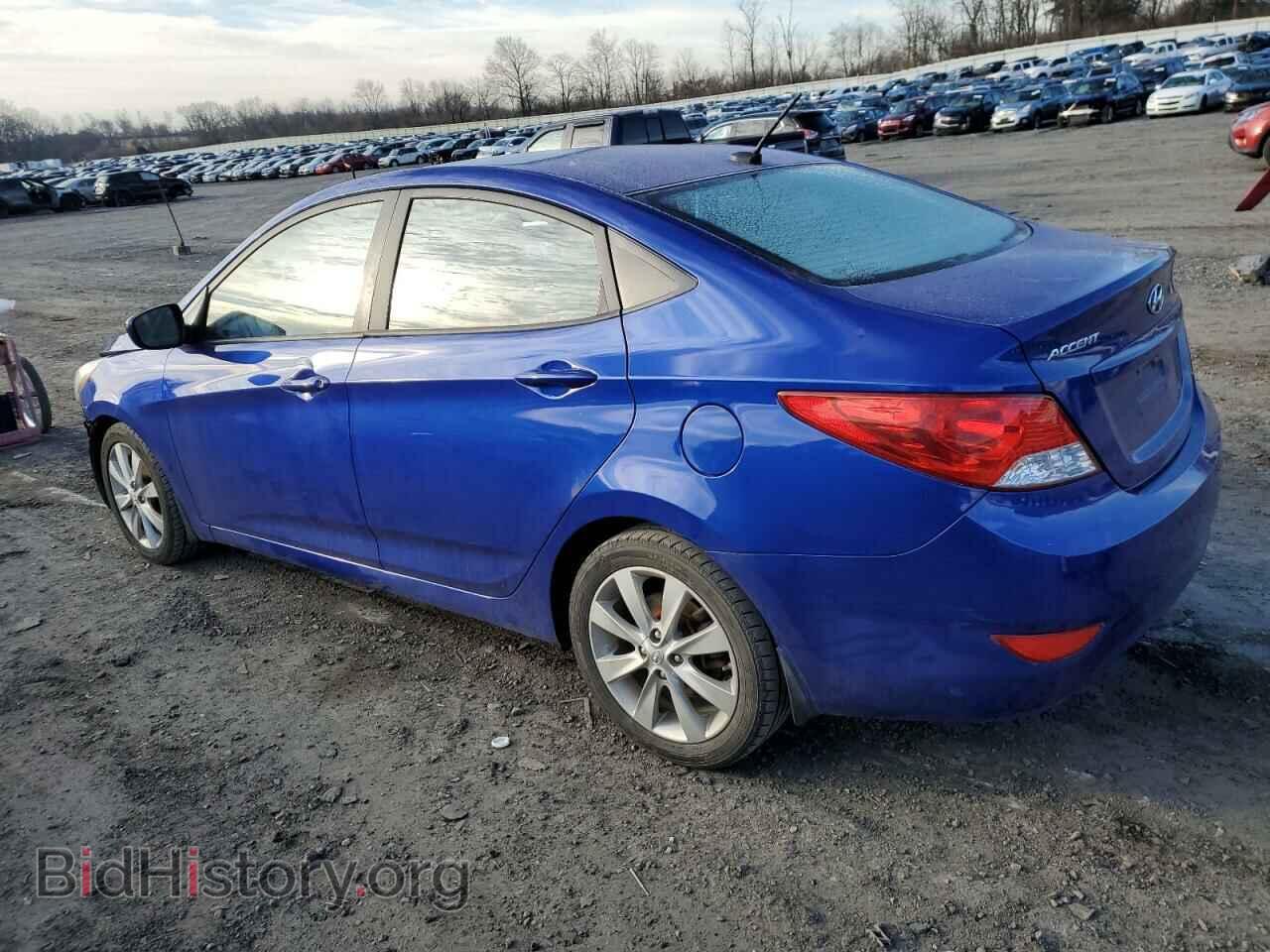 2013 HYUNDAI ACCENT - VIN: KMHCU4AEXDU394300 - Фото 2