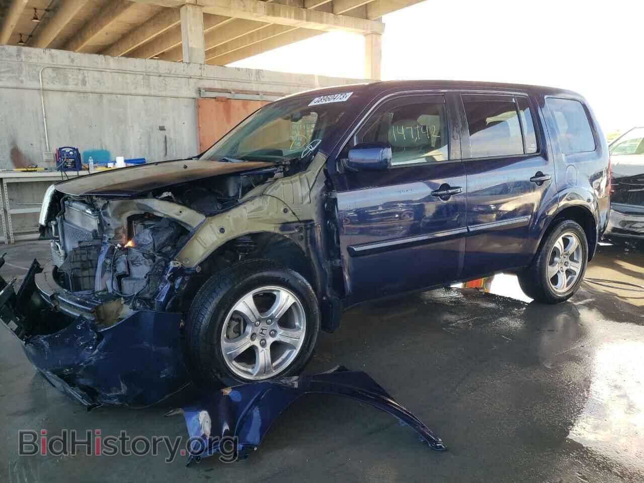 Photo 5FNYF4H75DB081160 - HONDA PILOT 2013