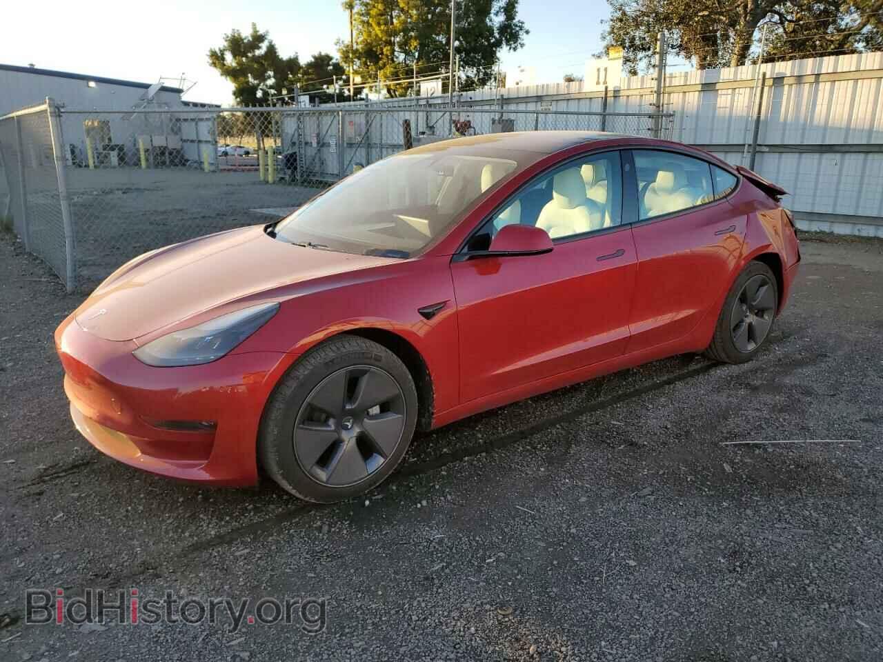 Photo 5YJ3E1EA0MF059224 - TESLA MODEL 3 2021