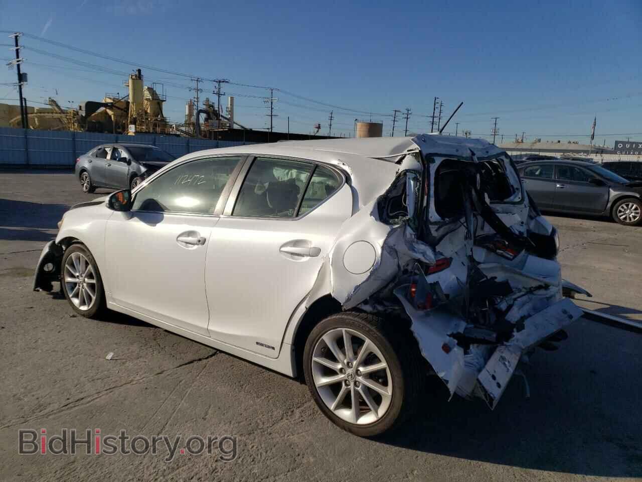 2012 LEXUS CT 200 - VIN: JTHKD5BH3C2091026 - Фото 3